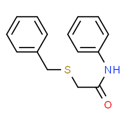ChemSpider 2D Image | 2-(Benzylsulfanyl)-N-phenylacetamide | C15H15NOS