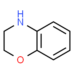 ChemSpider 2D Image | Benzomorpholine | C8H9NO
