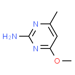 ChemSpider 2D Image | 4-Methoxy-6-methyl-2-pyrimidinamine | C6H9N3O