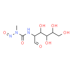 ChemSpider 2D Image | 2-Deoxy-2-{[methyl(nitroso)carbamoyl]amino}hexose | C8H15N3O7