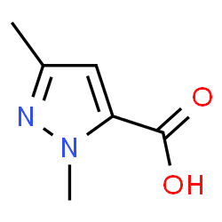 ChemSpider 2D Image | 2,5-dimethylpyrazole-3-carboxylic acid | C6H8N2O2