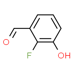ChemSpider 2D Image | 2-Fluoro-3-hydroxybenzaldehyde | C7H5FO2
