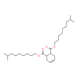 ChemSpider 2D Image | Bis(8-methylnonyl) 4-cyclohexene-1,2-dicarboxylate | C28H50O4