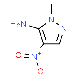 ChemSpider 2D Image | 5-Amino-1-methyl-4-nitropyrazole | C4H6N4O2