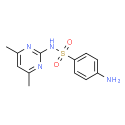 ChemSpider 2D Image | sulfadimidine | C12H14N4O2S