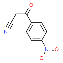 ChemSpider 2D Image | (p-Nitrobenzoyl)acetonitrile | C9H6N2O3