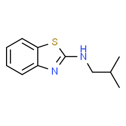 ChemSpider 2D Image | Benzothiazol-2-yl-isobutyl-amine | C11H14N2S