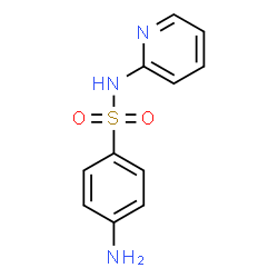 ChemSpider 2D Image | Sulfapyridine | C11H11N3O2S