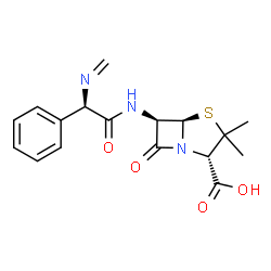 ChemSpider 2D Image | Metampicillin | C17H19N3O4S