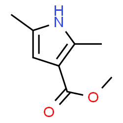 ChemSpider 2D Image | Methyl 2,5-dimethyl-1H-pyrrole-3-carboxylate | C8H11NO2
