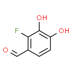 ChemSpider 2D Image | 2-Fluoro-3,4-dihydroxybenzaldehyde | C7H5FO3