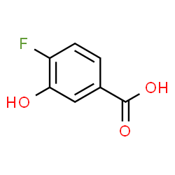 ChemSpider 2D Image | 4-Fluoro-3-hydroxybenzoic acid | C7H5FO3