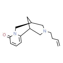 ChemSpider 2D Image | (9S)-11-(3-Buten-1-yl)-7,11-diazatricyclo[7.3.1.0~2,7~]trideca-2,4-dien-6-one | C15H20N2O