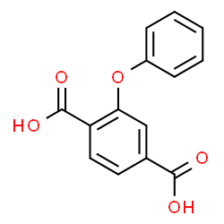 ChemSpider 2D Image | 2-Phenoxyterephthalic acid | C14H10O5