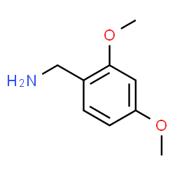 ChemSpider 2D Image | 2,4-dimethoxybenzylamine | C9H13NO2