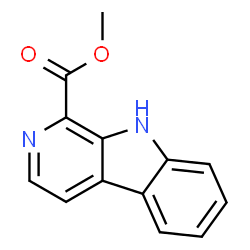 ChemSpider 2D Image | 1-Carbomethoxy-beta-carboline | C13H10N2O2