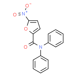 ChemSpider 2D Image | 5-Nitro-N,N-diphenyl-2-furamide | C17H12N2O4