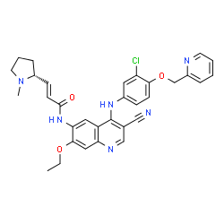 ChemSpider 2D Image | PYROTINIB | C32H31ClN6O3