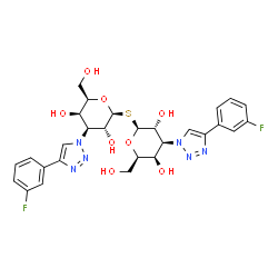 ChemSpider 2D Image | td139 | C28H30F2N6O8S