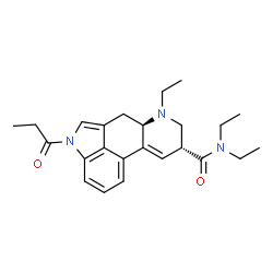 ChemSpider 2D Image | 1-PROPIONYL-ETH-LAD | C24H31N3O2