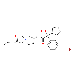 ChemSpider 2D Image | sofpironium bromide | C22H32BrNO5