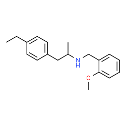 ChemSpider 2D Image | N-(ORTHO-METHOXYBENZYL)-4-ETHYLAMPHETAMINE | C19H25NO