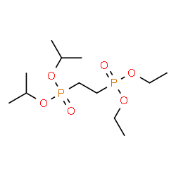 ChemSpider 2D Image | Diethyl diisopropyl 1,2-ethanediylbis(phosphonate) | C12H28O6P2