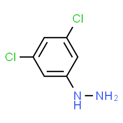 ChemSpider 2D Image | 3,5-Dichloro Phenylhydrazine | C6H6Cl2N2