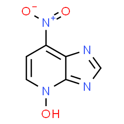 ChemSpider 2D Image | 7-Nitro-4H-imidazo[4,5-b]pyridin-4-ol | C6H4N4O3