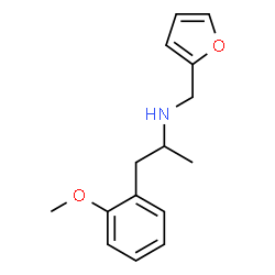 ChemSpider 2D Image | N-(2-Furylmethyl)-1-(2-methoxyphenyl)-2-propanamine | C15H19NO2