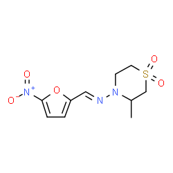 ChemSpider 2D Image | (E)-Nifurtimox | C10H13N3O5S