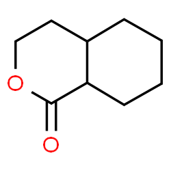 ChemSpider 2D Image | Octahydro-1H-isochromen-1-one | C9H14O2