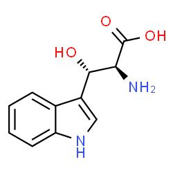 ChemSpider 2D Image | (betaS)-beta-Hydroxy-L-tryptophan | C11H12N2O3