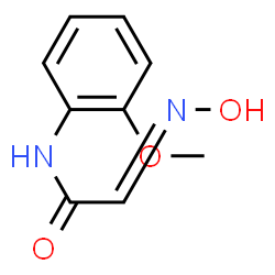 ChemSpider 2D Image | 2-Hydroxyimino-N-(2-methoxy-phenyl)-acetamide | C9H10N2O3