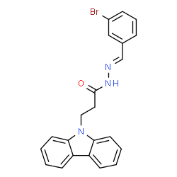 ChemSpider 2D Image | MFCD01027870 | C22H18BrN3O