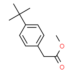 ChemSpider 2D Image | Methyl 4-tert-butylphenylacetate | C13H18O2