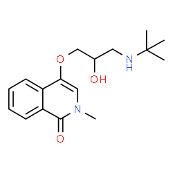 ChemSpider 2D Image | tilisolol | C17H24N2O3