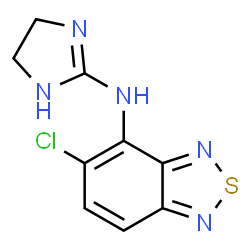 ChemSpider 2D Image | tizanidine | C9H8ClN5S