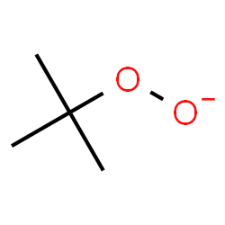 ChemSpider 2D Image | (2-Methyl-2-propanyl)dioxidanide | C4H9O2