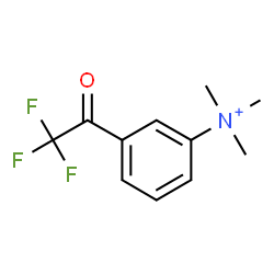 ChemSpider 2D Image | N,N,N-Trimethyl-3-(trifluoroacetyl)anilinium | C11H13F3NO