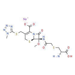 ChemSpider 2D Image | Cefminox sodium | C16H20N7NaO7S3
