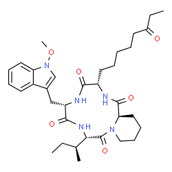 ChemSpider 2D Image | Apicidin | C34H49N5O6