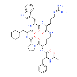 ChemSpider 2D Image | PMX53 | C47H65N11O7
