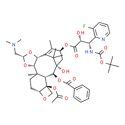 ChemSpider 2D Image | Tesetaxel | C46H60FN3O13