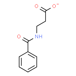 ChemSpider 2D Image | 3-(Benzoylamino)propanoate | C10H10NO3