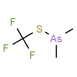 ChemSpider 2D Image | Dimethyl(trifluoromethylthio)arsine | C3H6AsF3S