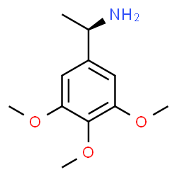 ChemSpider 2D Image | (1R)-1-(3,4,5-Trimethoxyphenyl)ethanamine | C11H17NO3