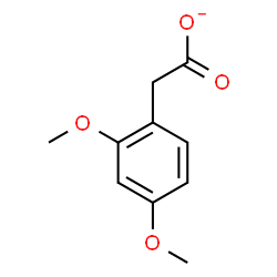 ChemSpider 2D Image | (2,4-Dimethoxyphenyl)acetate | C10H11O4