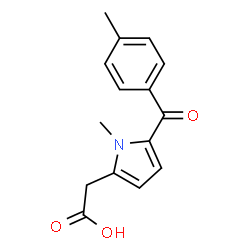 ChemSpider 2D Image | TOLMETIN | C15H15NO3