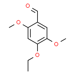 ChemSpider 2D Image | 4-Ethoxy-2,5-dimethoxybenzaldehyde | C11H14O4